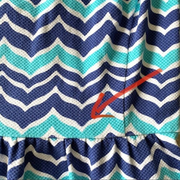 Vineyard Vines sleeveless mini dress with  crew neck, stretch cotton, lined - Picture 11 of 12